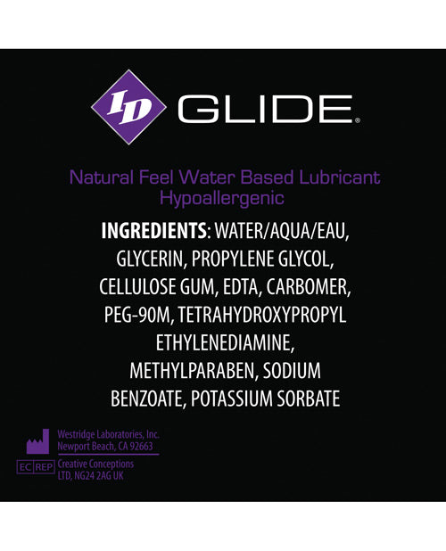 Id Glide Water Based Lubricant - Pump Bottle - Casual Toys