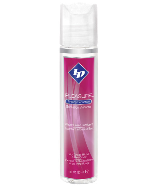 Id Pleasure Waterbased Tingling Lubricant - 1 Oz Pocket Bottle - Casual Toys