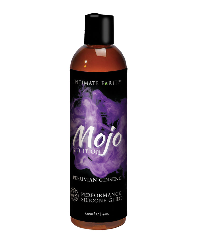 Intimate Earth Mojo Silicone Performance Gel -  4. Oz Peruvian Ginseng - Casual Toys