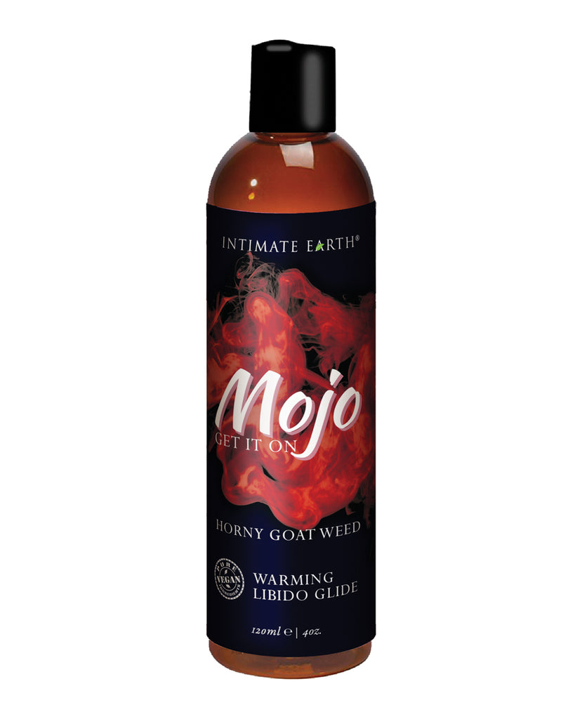 Intimate Earth Mojo Horny Goat Weed Libido Warming Glide - 4 Oz - Casual Toys