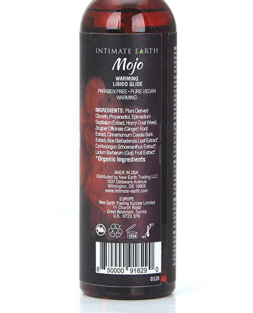 Intimate Earth Mojo Horny Goat Weed Libido Warming Glide - 4 Oz - Casual Toys