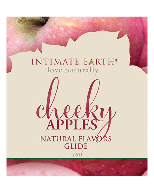 Intimate Earth Oil Foil - 3ml Cheeky Apples - Casual Toys
