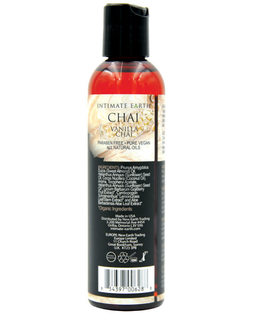 Intimate Earth Chai Massage Oil -Vanilla & Chai - Casual Toys