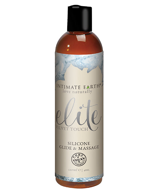 Intimate Earth Elite Velvet Touch Silicone Glide & Massage Oil - 120ml - Casual Toys
