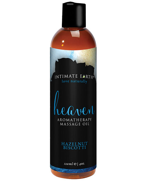 Intimate Earth Heaven Massage Oil - 120 Ml Hazelnut Biscotti - Casual Toys