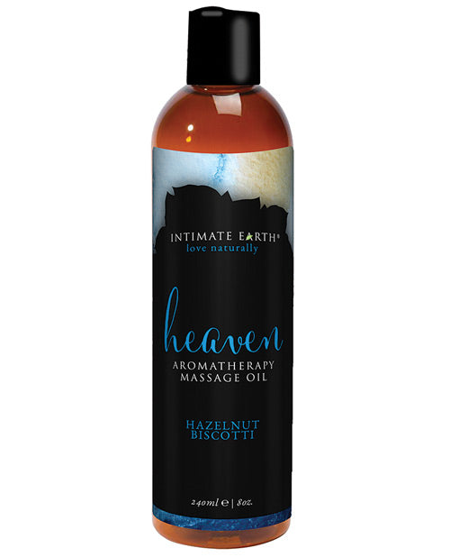 Intimate Earth Heaven Massage Oil - 240 Ml Hazelnut Biscotti - Casual Toys
