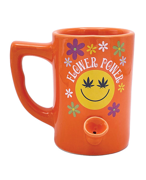 Wake & Bake Flower Power Coffee Mug - 10 Oz