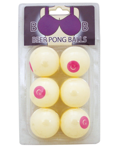 Boob Beer Pong Balls - Pack Of 6 - Casual Toys