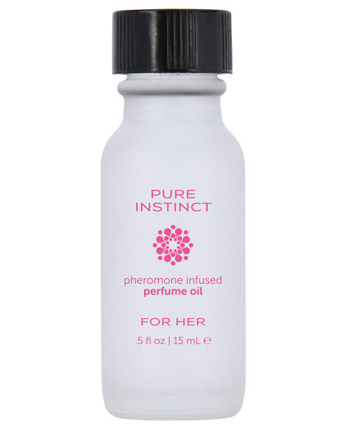 Pure Instinct Pheromone Perfume Oil For Her - .5 Oz. - Casual Toys