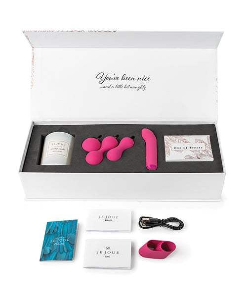 Je Joue The Naughty & Nice Collection Gift Set - Fuchsia - Casual Toys