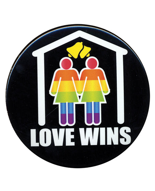 3" Button Female - Love Wins - Casual Toys
