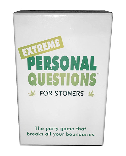 Extreme Personal Questions For Stoners Card Game - Casual Toys