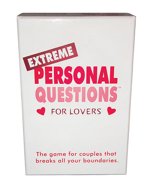 Extreme Personal Questions For Lovers Card Game