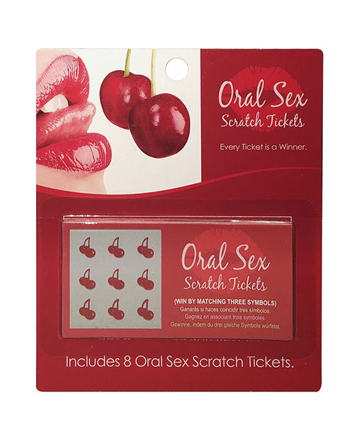 Oral Sex Scratch Tickets - Every Ticket Is A Winner