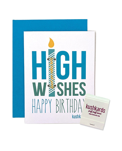 High Wishes Greeting Card w/Matchbook