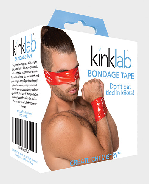 Kinklab Bondage Tape - Red - Casual Toys