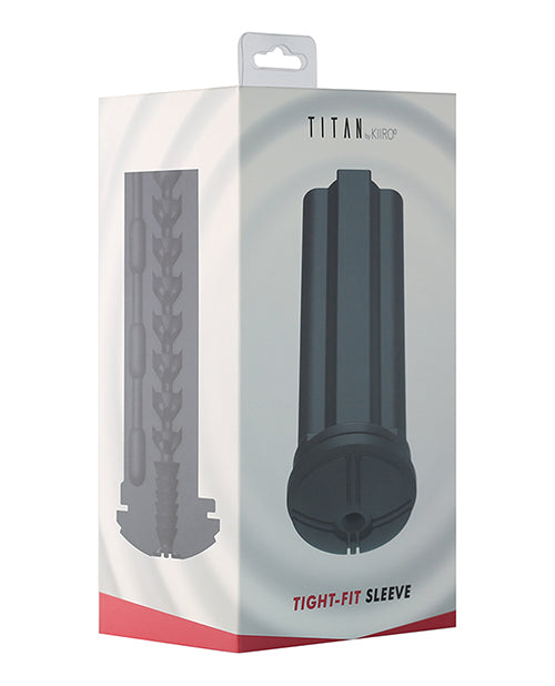 Kiiroo Tight Fit Sleeve For Titan - Black - Casual Toys