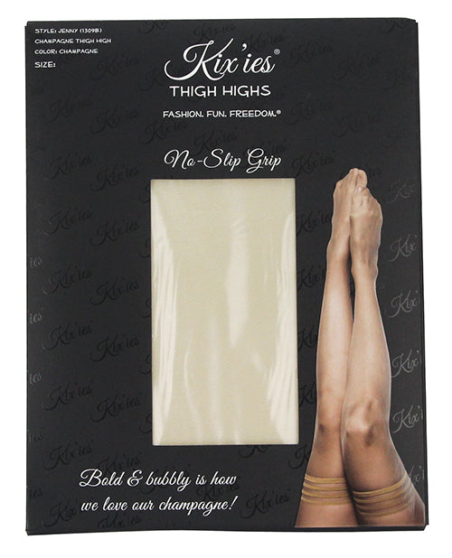Kix'ies Jenny Thigh High Champagne - Casual Toys
