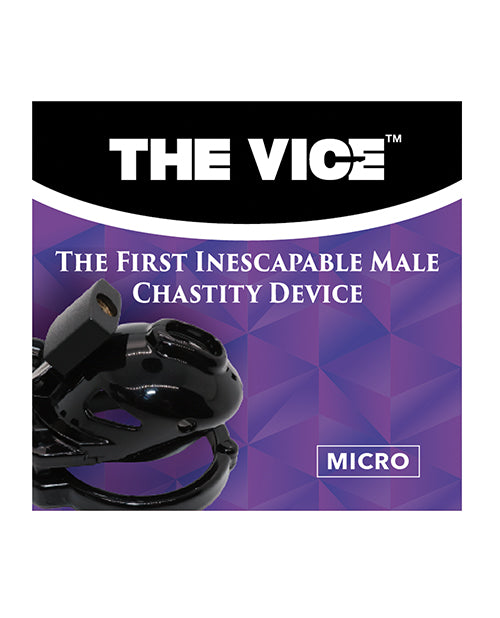 Locked In Lust The Vice Micro - Black