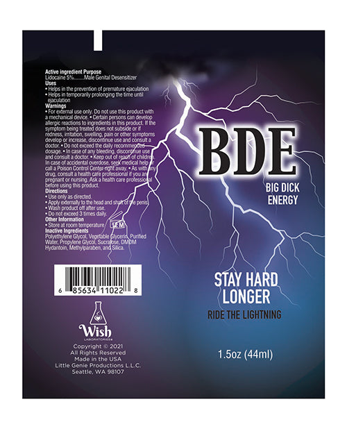 Bde Stay Hard Longer - 1.5 Oz - Casual Toys