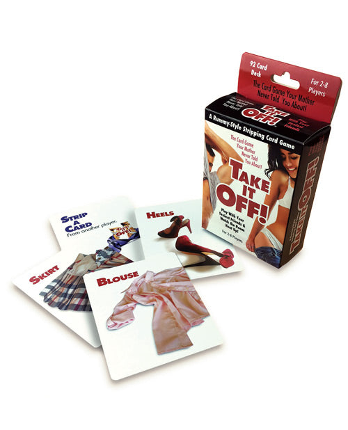 Take It Off Card Game - Casual Toys