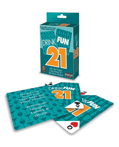 Drink Fun 21 Card Game - Casual Toys