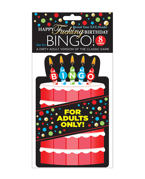Happy Fucking Birthday Bingo Game - Casual Toys
