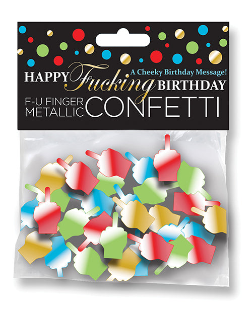 Happy Fucking Birthday Fu Finger Confetti - Casual Toys