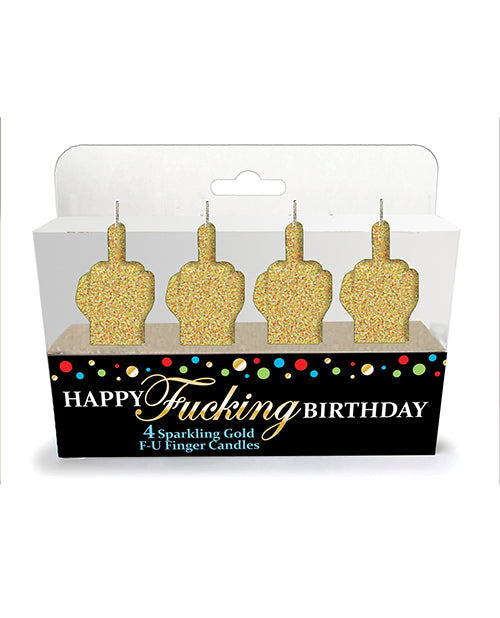 Happy Fucking Birthday Fu Candle Set