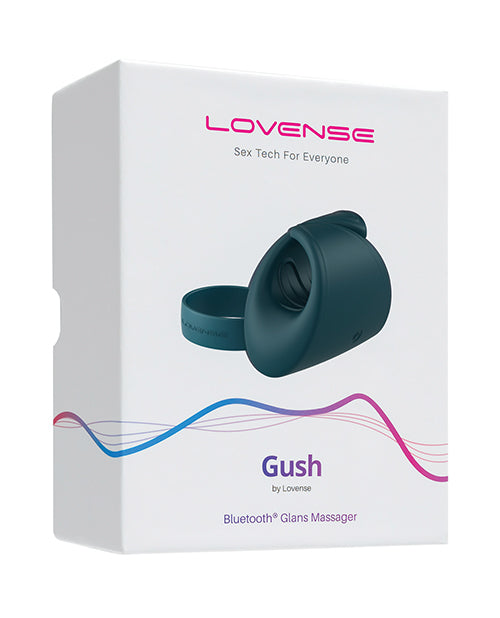 Lovense Gush Handsfree Masturbator - Teal - Casual Toys