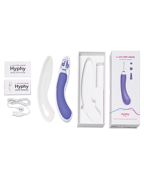 Lovense Hyphy Hi-frequency Stimulator - Purple - Casual Toys
