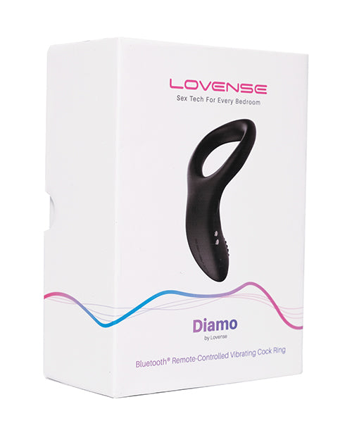 Lovense Diamo Cock Ring - Black