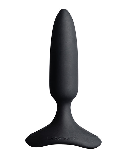 Lovense Hush 2 1" Butt Plug - Black - Casual Toys