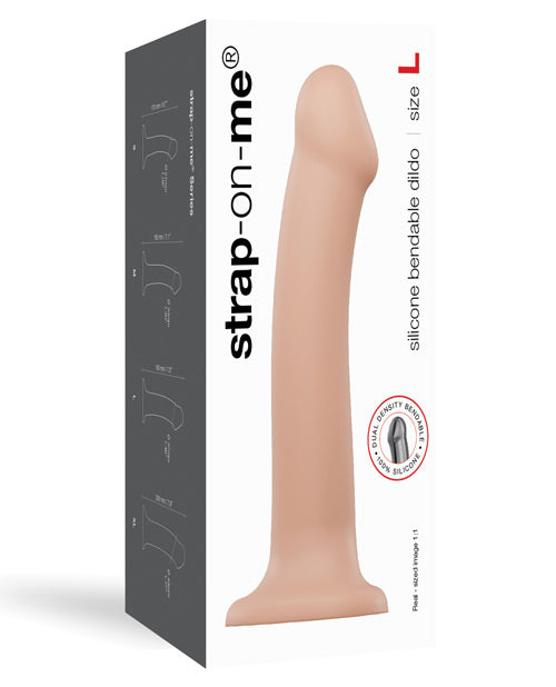 Strap On Me Silicone Bendable Dildo Large - Casual Toys