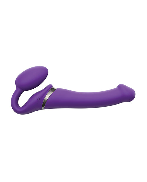 Strap On Me Vibrating Bendable M Strapless Strap On - Purple - Casual Toys