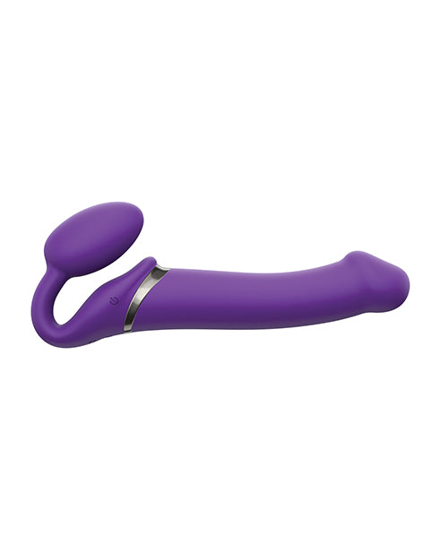 Strap On Me Vibrating Bendable L Strapless Strap On - Purple - Casual Toys