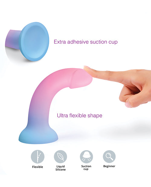 Love To Love Curved Suction Cup Dildolls Utopia - Asst Colors - Casual Toys