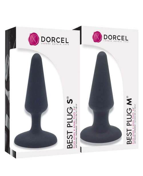 Dorcel Best Plug Starter Kit S-m - Black - Casual Toys