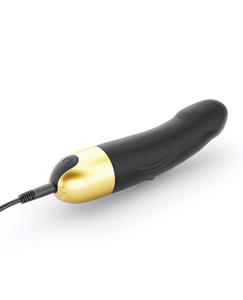 Dorcel Real Vibration S 6" Rechargeable Vibrator 2.0 - Gold - Casual Toys