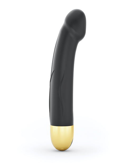 Dorcel Real Vibration M 8.6" Rechargeable Vibrator 2.0 - Black-gold - Casual Toys