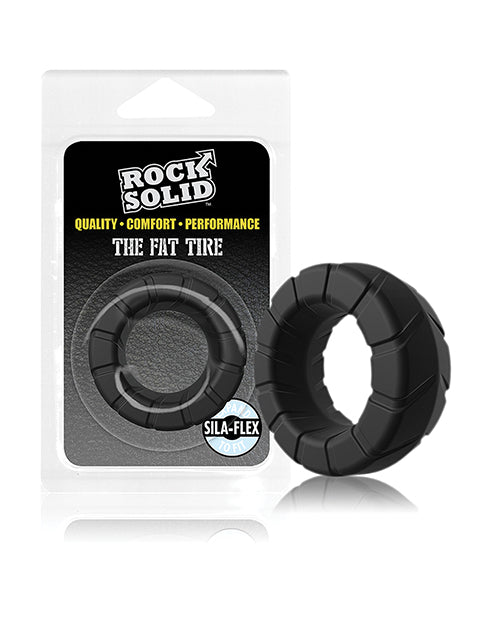 Rock Solid Fat Tire Ring - Black - Casual Toys