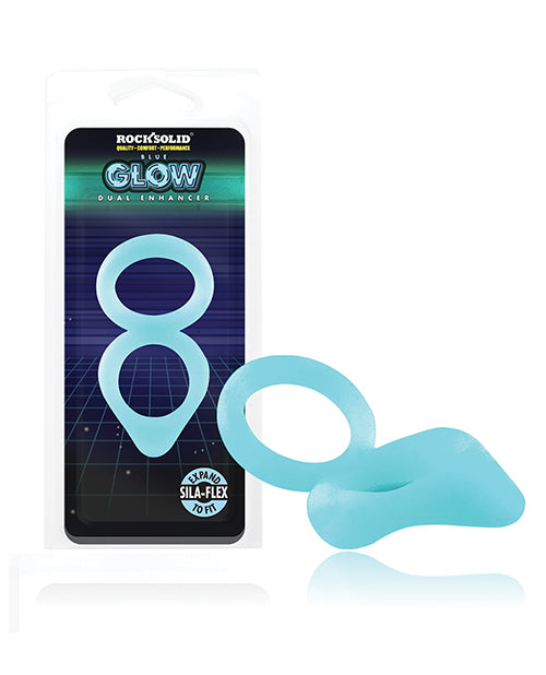 Rock Solid Glow In The Dark Dual Enhancer - Blue - Casual Toys