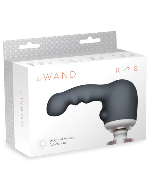 Le Wand Ripple Weighted Silicone Attachment - Casual Toys