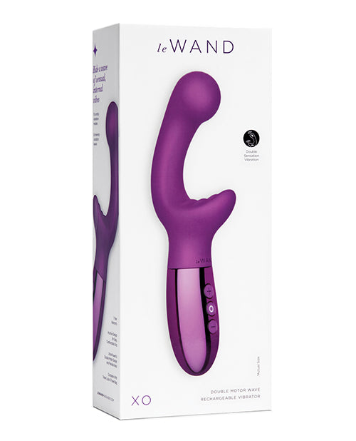 Le Wand Xo Double Motor Wave Rechargeable Vibrator - - Casual Toys