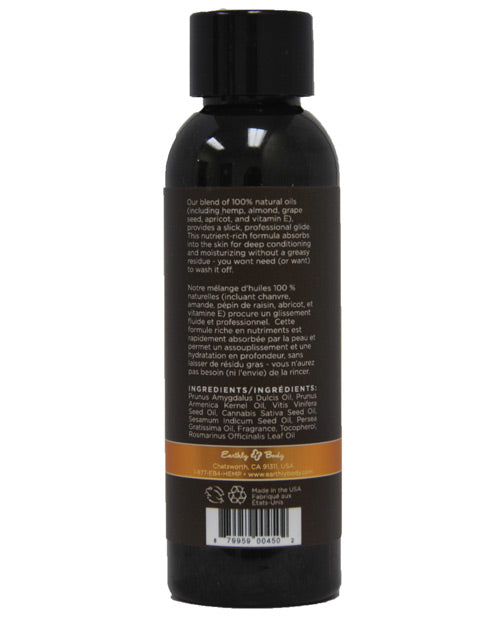 Earthly Body Massage & Body Oil - 2 Oz - Casual Toys
