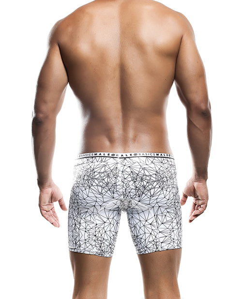 Male Basics Spider Hipster Boxer Brief White/black - Casual Toys