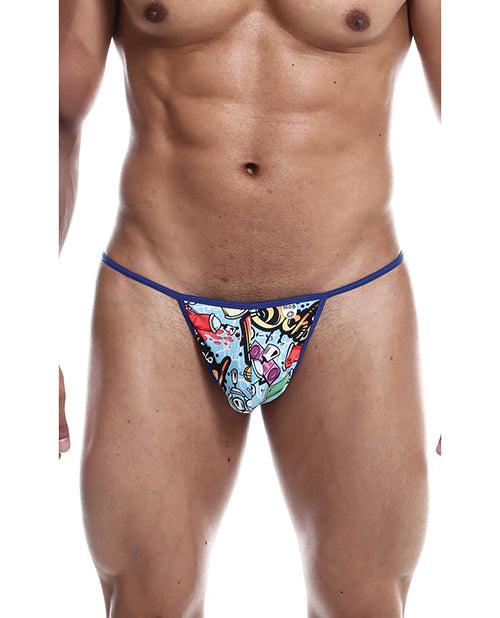 Male Basics Sinful Hipster Wow T Thong G-string Print - Casual Toys