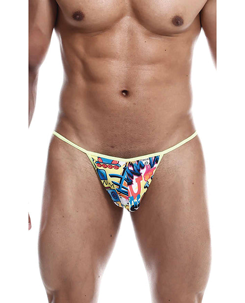 Male Basics Sinful Hipster Music T Thong G-string Print - Casual Toys