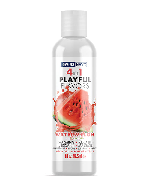 Swiss Navy 4 In 1 Playful Flavors Watermelon
