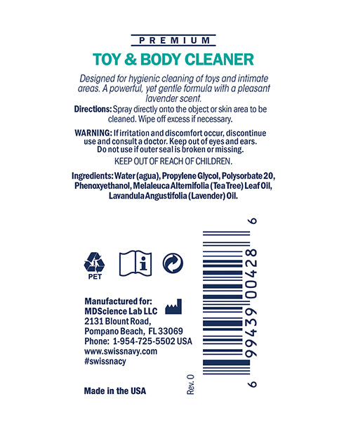 Toy & Body Cleaner - 1 Oz - Casual Toys